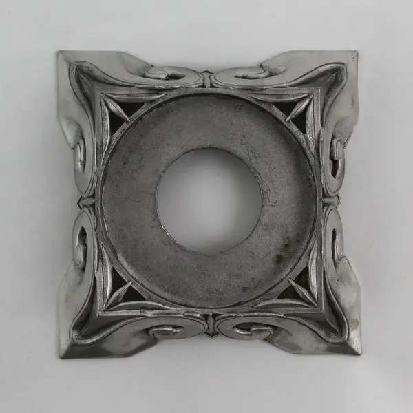 1997 Seagull Pewter Square Pillar Candle Holder CH103