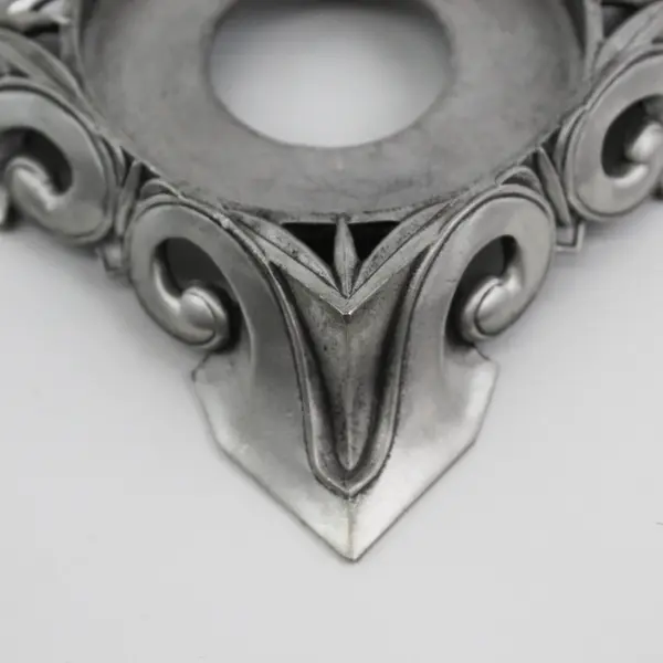 1997 Seagull Pewter Square Pillar Candle Holder CH103