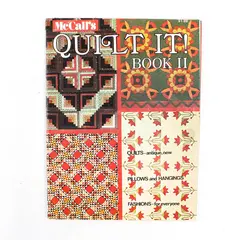 Vintage McCall's Quilt It! Book II 1974 Paperback Book McCall Pattern Company
