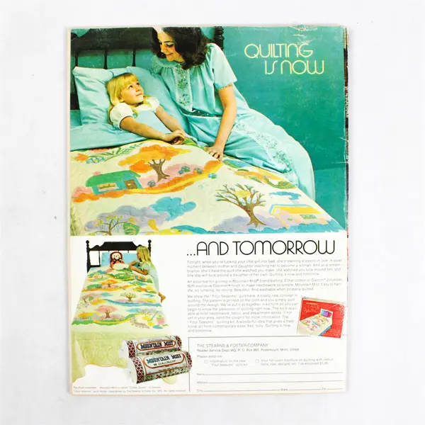 Vintage McCall's Quilt It! Book II 1974 Paperback Book McCall Pattern Company