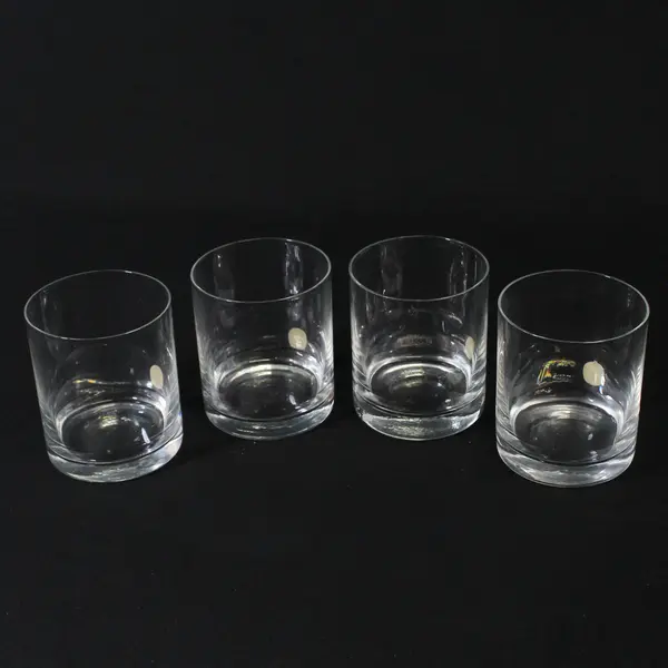 Set of 4 Hovmantorp 3" Tall Old Fashioned Or Rocks Glasses Sweden