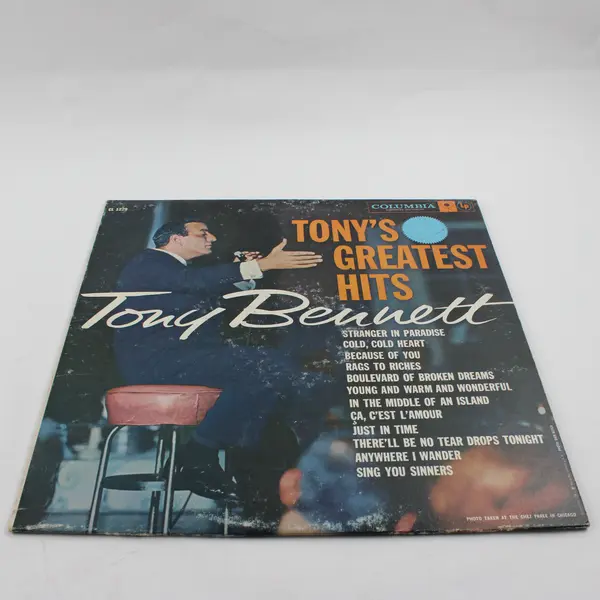 Tony's Greatest Hits Tony Bennett 12" Vinyl Records