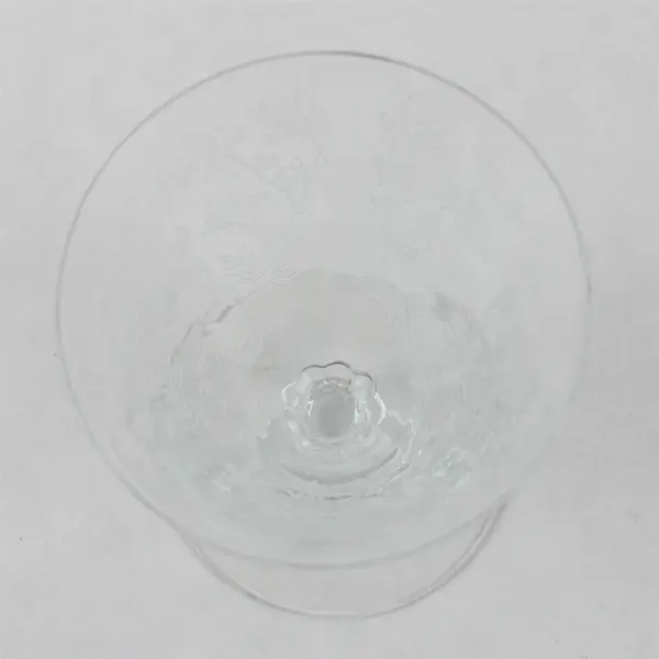 Lot Of 6 Fostoria Chintz (Etched) Pattern Oyster/Fruit Cocktail Glasses 3.75"