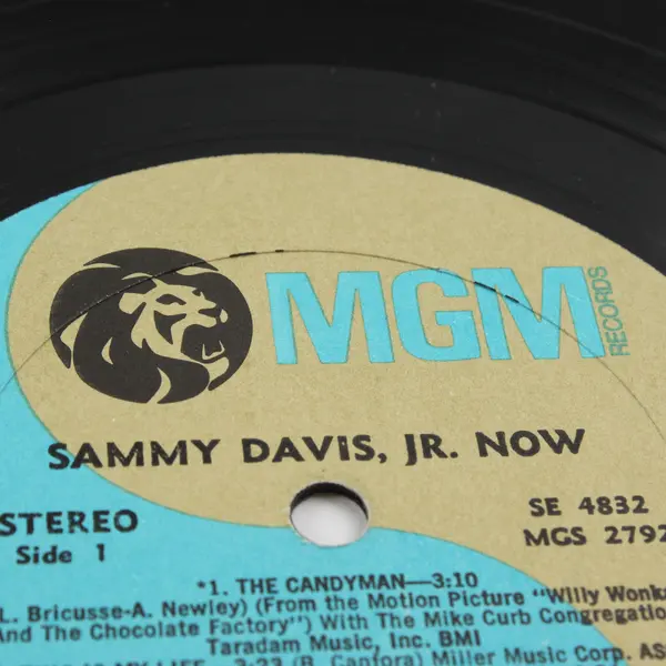 Sammy Davis JR Now 12" Vinyl Record