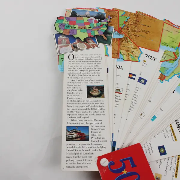 Fandex Family Field Guides: 50 States Paperback 