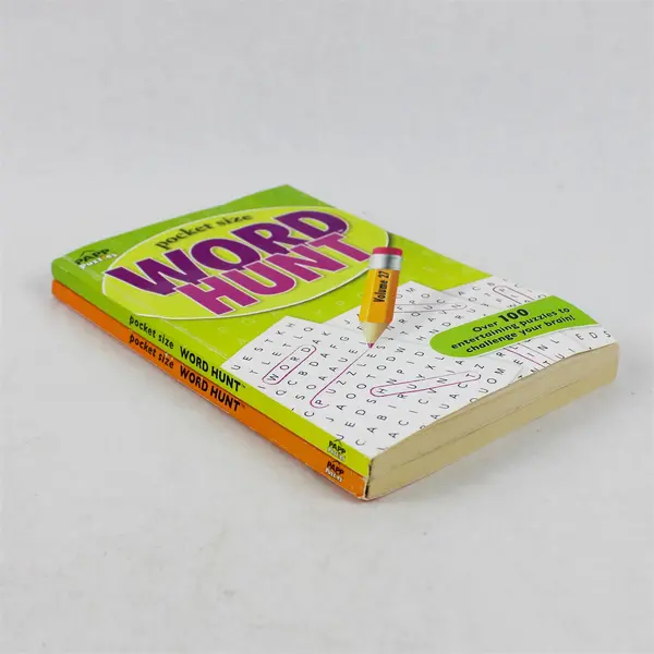 Lot of 2 PAPP Pocket Word Hunt Books 