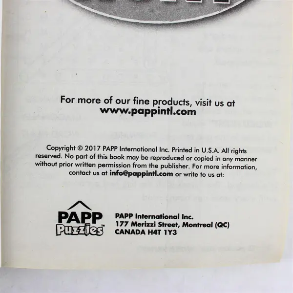 Lot of 2 PAPP Pocket Word Hunt Books 