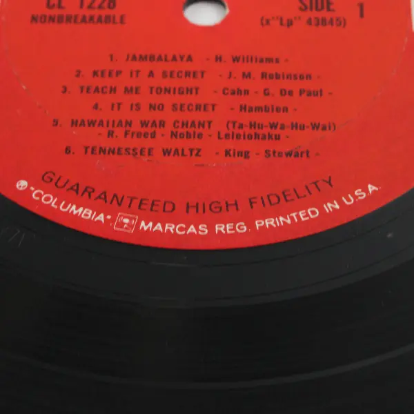 Jo's Greatest Hits 12" Vinyl Record