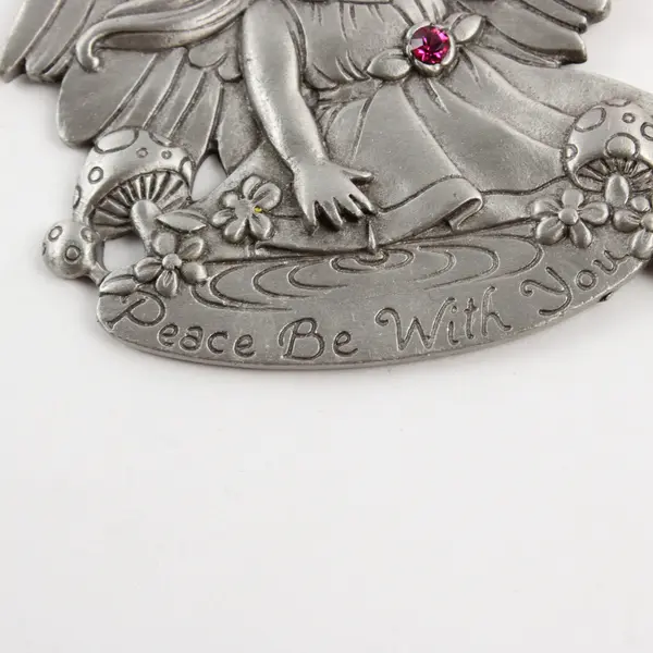 2008 Gloria Duchin 'Peace Be With You' Angel Ornament with Ribbon