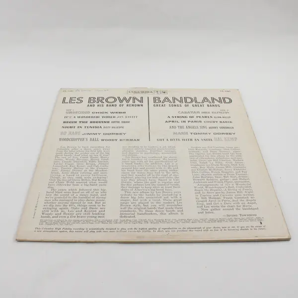 Les Brown, Bandland, 12" Vinyl Record