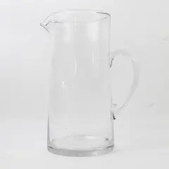 Vintage Glass Martini Pitcher 9.75"