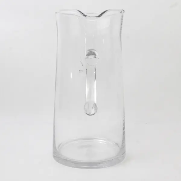 Vintage Glass Martini Pitcher 9.75"