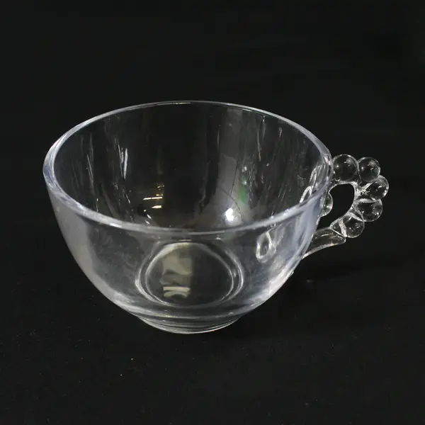 Set of 6  Imperial Candlewick Cups and 5 Matching Saucers 