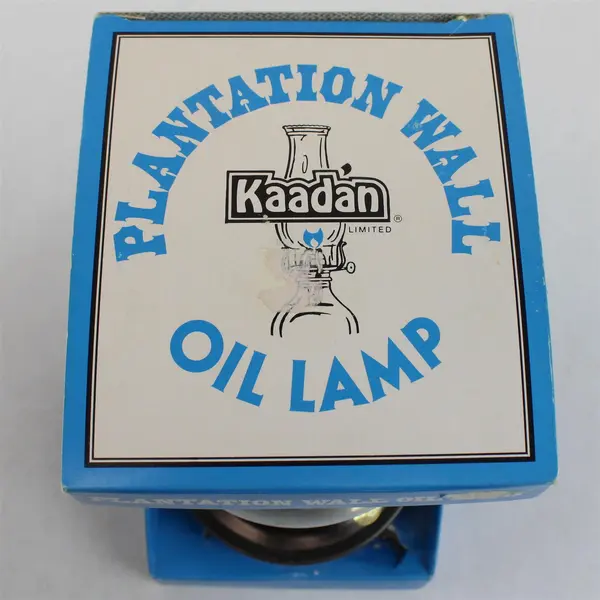 Lot Of 2 Kaadan Plantation Wall Mount Hurricane Oil Lamps (Original Packaging)