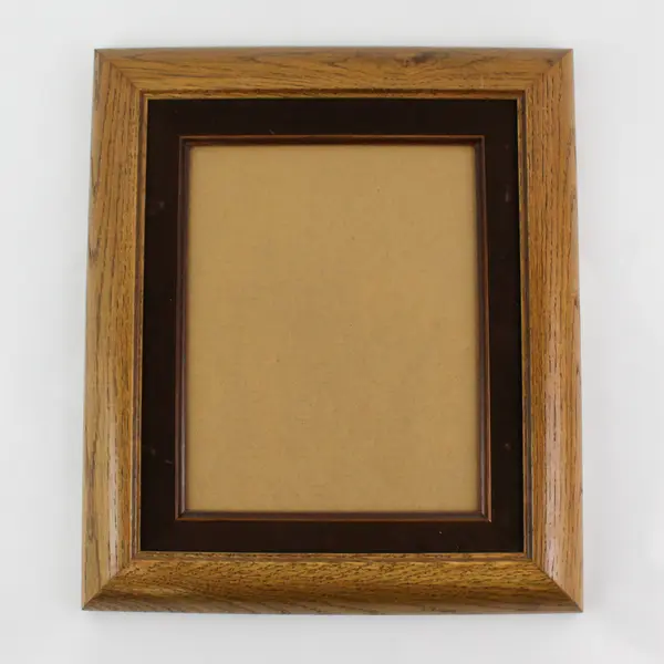 Lot of 2 The Levin Company Oak Picture Frames 8x10 Wood