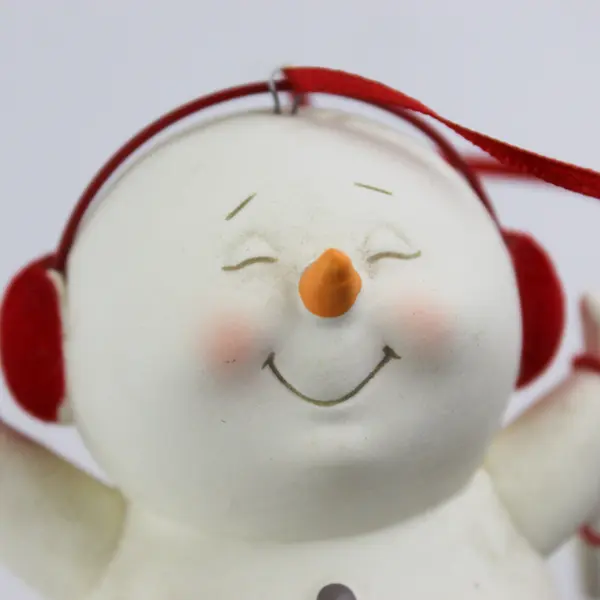 Department 56 Double Vision Snowman Ornament 2017 Collectible 