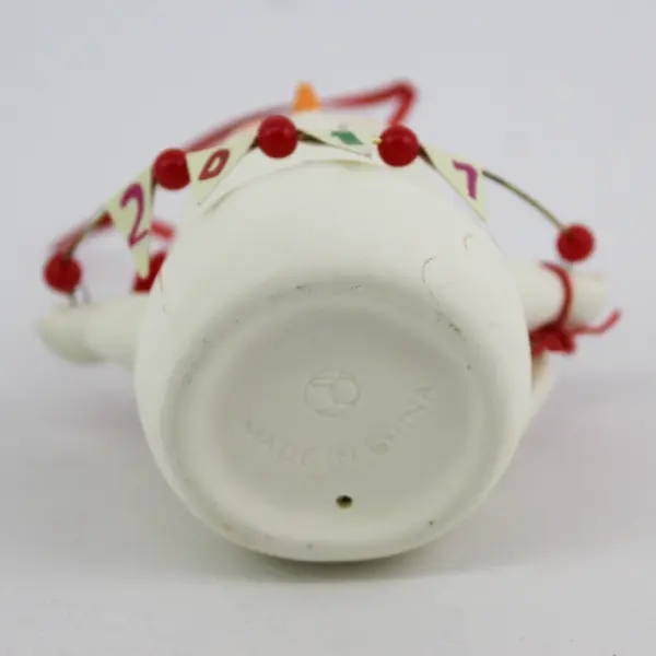 Department 56 Double Vision Snowman Ornament 2017 Collectible 