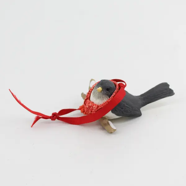 Hallmark Keepsake 'Warm & Cozy' Winter Bird Ornament 1998 Handcrafted
