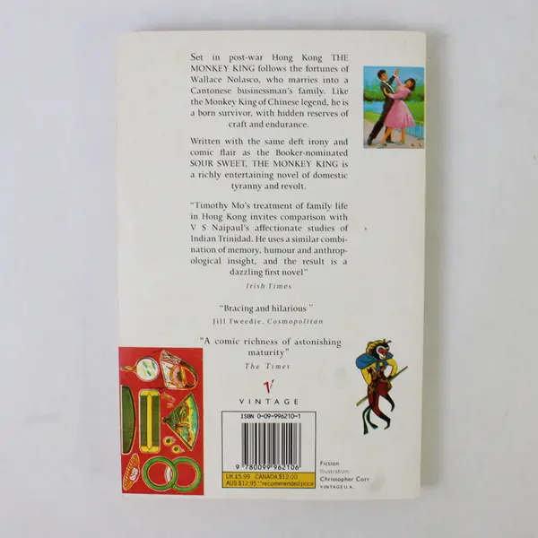 The Monkey King By Timothy Mo Softcover Vintage