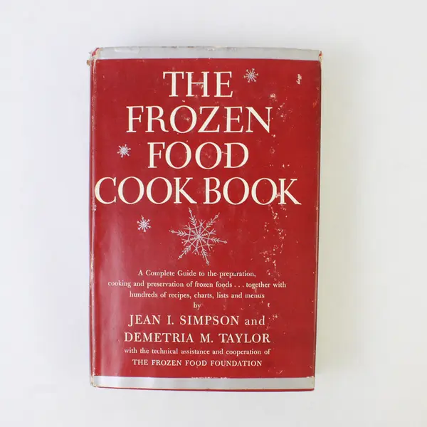 Vintage 1948 The Frozen Food Cook Book Hardcover Simon & Schuster