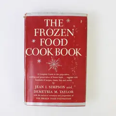 Vintage 1948 The Frozen Food Cook Book Hardcover Simon & Schuster