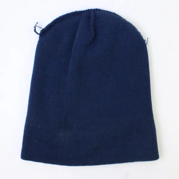 One Size Blue Beanie with White Embroidered Steel Yard Logo by Sportsman Hat