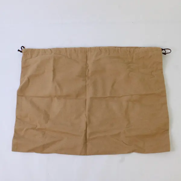 MONSAC Dust Cover Bag Brown Protector Drawstring Very Soft 14” x 18”
