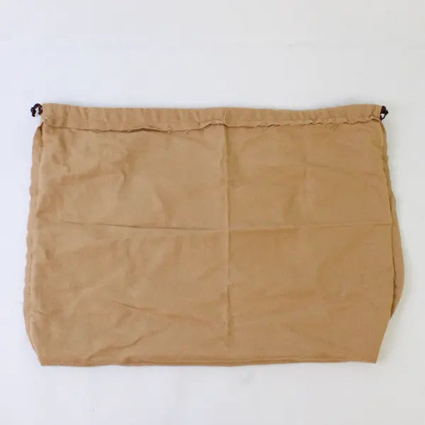 MONSAC Dust Cover Bag Brown Protector Drawstring Very Soft 14” x 18”