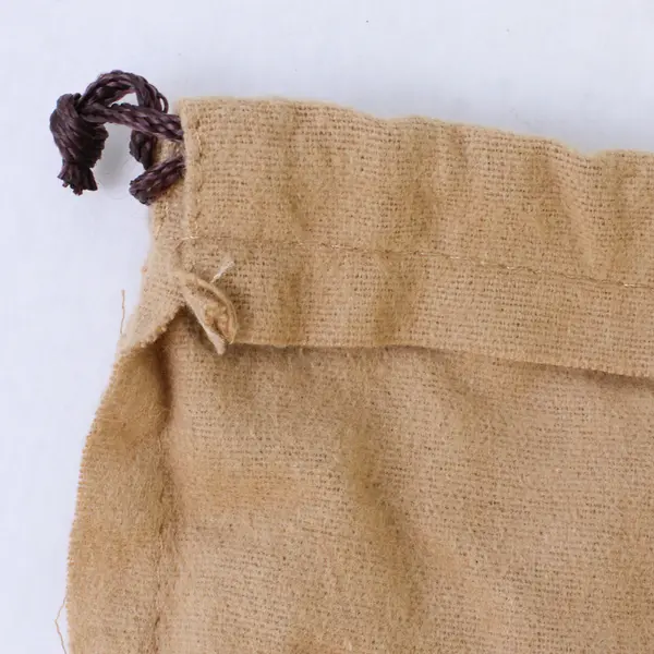 MONSAC Dust Cover Bag Brown Protector Drawstring Very Soft 14” x 18”