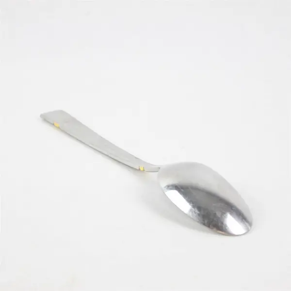 Yamazaki Chelsea Gold Accent Stainless Steel Silverware Vintage Soup Spoon