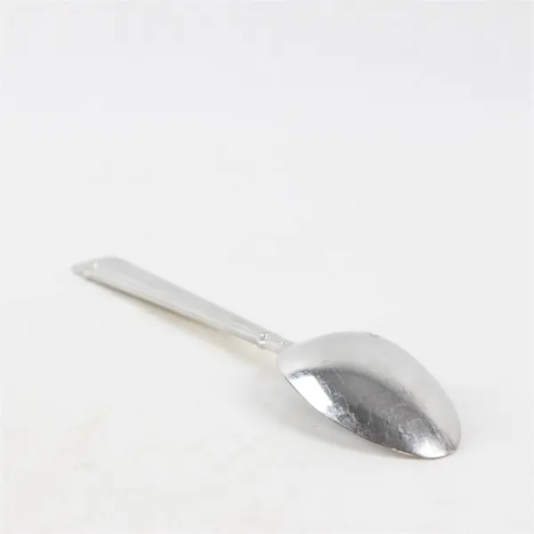 Yamazaki Cartouche Gold Accent Stainless Steel Silverware Vintage Soup Spoon
