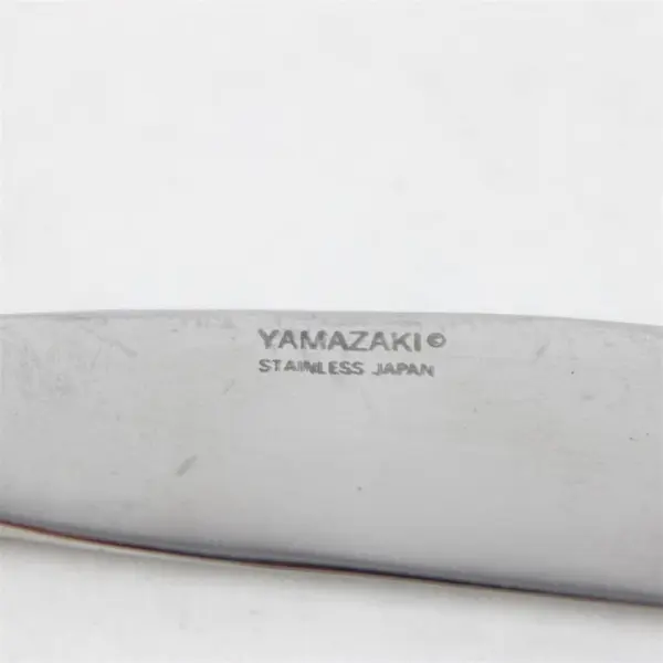 Yamazaki Hilary Gold Accent Stainless Steel Silverware Dining Knife