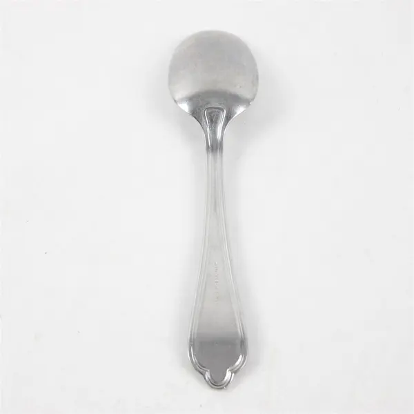 Yamazaki Guardian Stainless Steel Silverware Vintage Soup Spoon