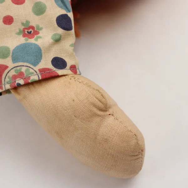 Vintage Midcentury Johnny Gruelle's Raggedy Andy Doll 16" FLAWED