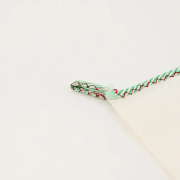 Vintage Sabado Fruit Embroidered Tea Towel FLAWED