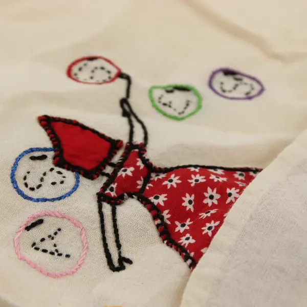 Set of 3 Vintage Sunbonnet Sue Embroidered Tea Towels