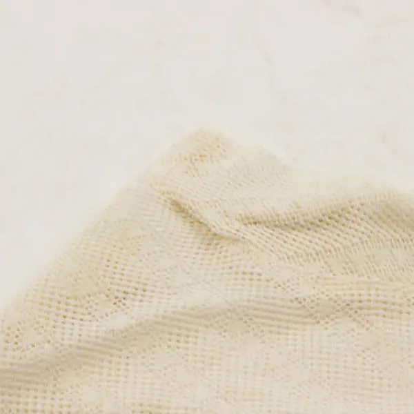 Vintage Off-White Lace Above Elbow Girls' Evening Gloves