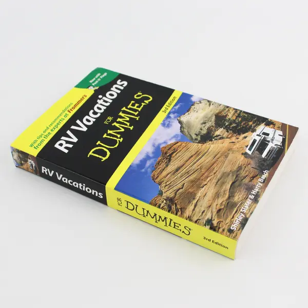 RV Vacations for Dummies by Harry Basch and Shirley Slater 2006, Trade Paperback