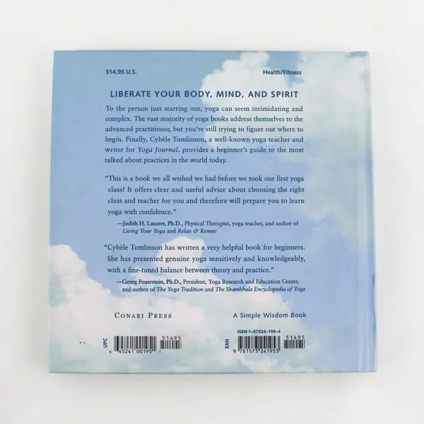 Simple Yoga by Cybéle Tomlinson 2000, Hardcover