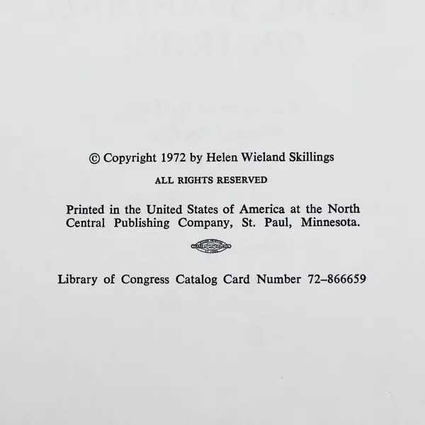 We're Standing On Iron Wieland Brothers Minnesota History Logging Ore Signed