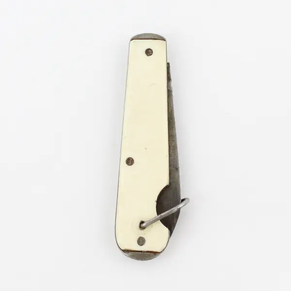 Vintage Mid-Century American Boy Celluloid Handle Pocket Knife - Used