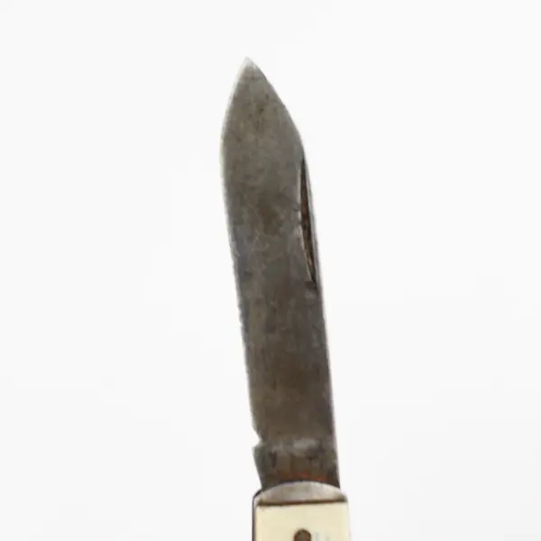 Vintage Mid-Century American Boy Celluloid Handle Pocket Knife - Used