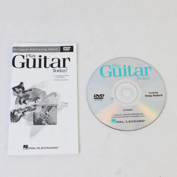 Hal Leonard: Play Guitar Today (DVD) with Guide Booklet Self Teaching