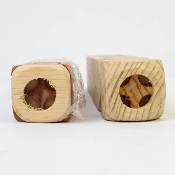 Lot of 2 Train Whistles  St. Louis Station Cedar Wood  and USA Train Whistle