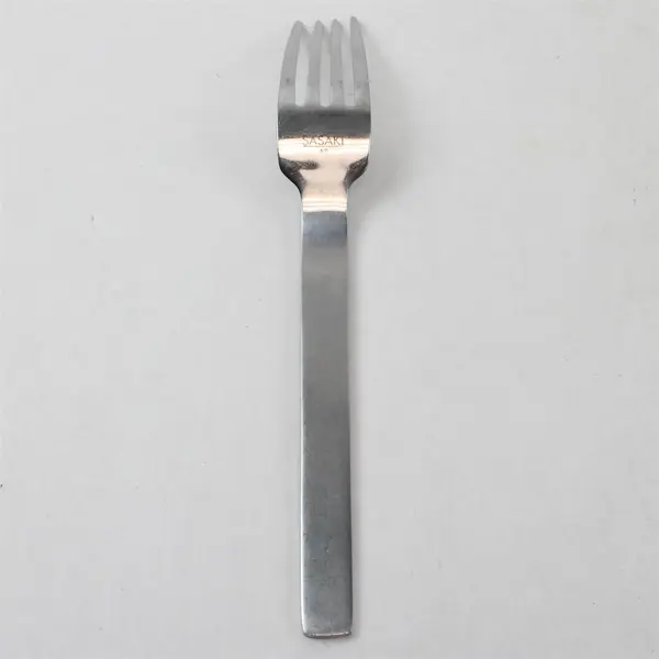 Sasaki Flatware Drama Pattern 18/0 Stainless Dinner Fork 8" Long Rare HTF Pat