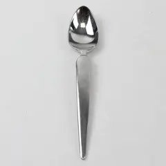 Sasaki Flatware Senja Pattern Stainless  Oval Soup Spoon 8" Long Rare Piece Good