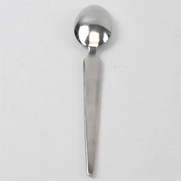 Sasaki Flatware Senja Pattern Stainless  Oval Soup Spoon 8" Long Rare Piece Good