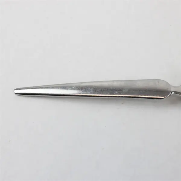 Sasaki Flatware Senja Pattern Stainless  Oval Soup Spoon 8" Long Rare Piece Good