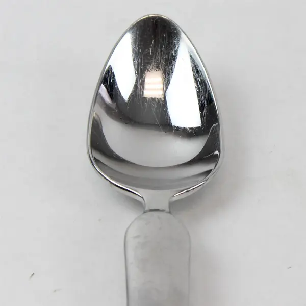 Sasaki Flatware Senja Pattern Stainless  Oval Soup Spoon 8" Long Rare Piece Good