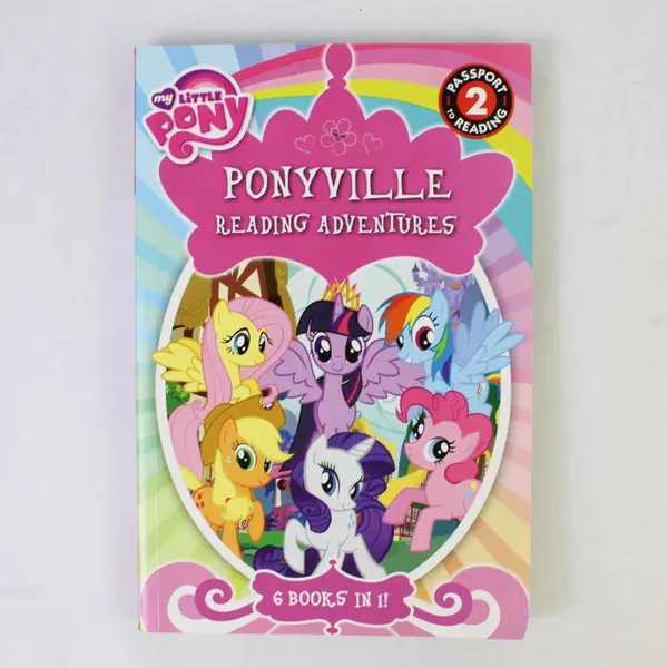 My Little Pony Ponyville Reading Adventures 6 books in 1 Hasbro Paperback 2015